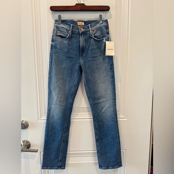 MOTHER Denim - MOTHER The Mid Rise Dazzler Ankle Cut and Paste jeans